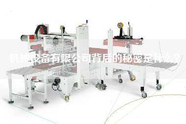 機械設備有限公司背后的秘密是什么？