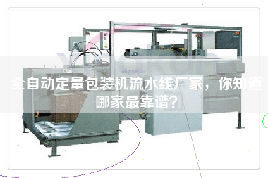 全自動(dòng)定量包裝機流水線(xiàn)廠(chǎng)家，你知道哪家最靠譜