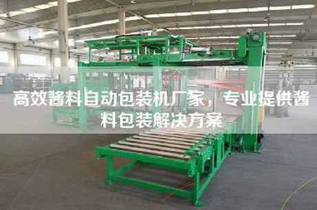 高效醬料自動(dòng)包裝機廠(chǎng)家，專(zhuān)業(yè)提供醬料包裝解決方案