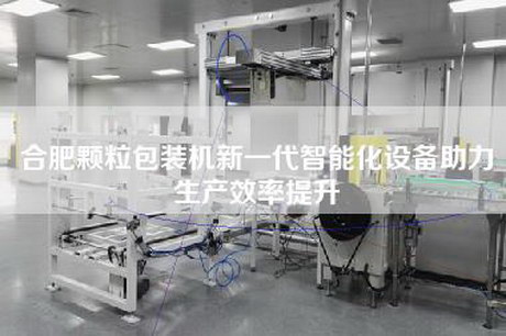 合肥顆粒包裝機新一代智能化設備助力生產(chǎn)效率提升