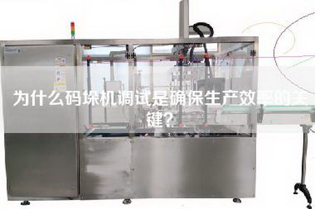 為什么碼垛機調試是確保生產(chǎn)效率的關(guān)鍵？