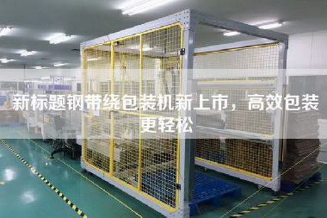 新標題鋼帶繞包裝機新上市，高效包裝更輕松